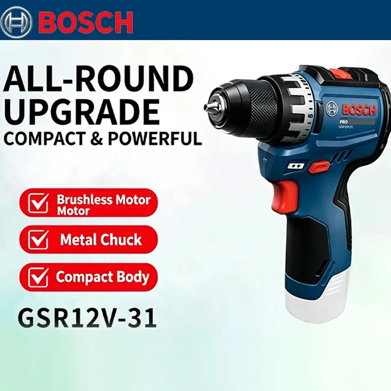 Torque Wrench - Taladro Eléctrico Bosch GSR 12V-31 Sin