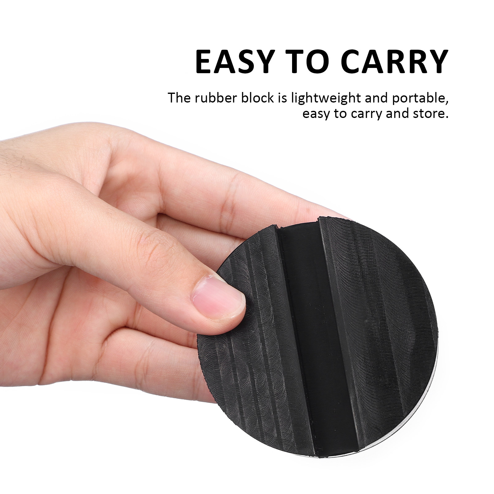 4 piezas de bloques de goma pa - Car Jack reseña y precio