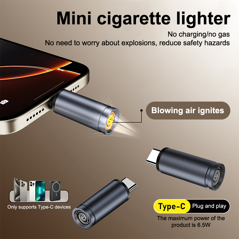 Mini encendedor portátil tipo  - Spark Plug reseña y precio