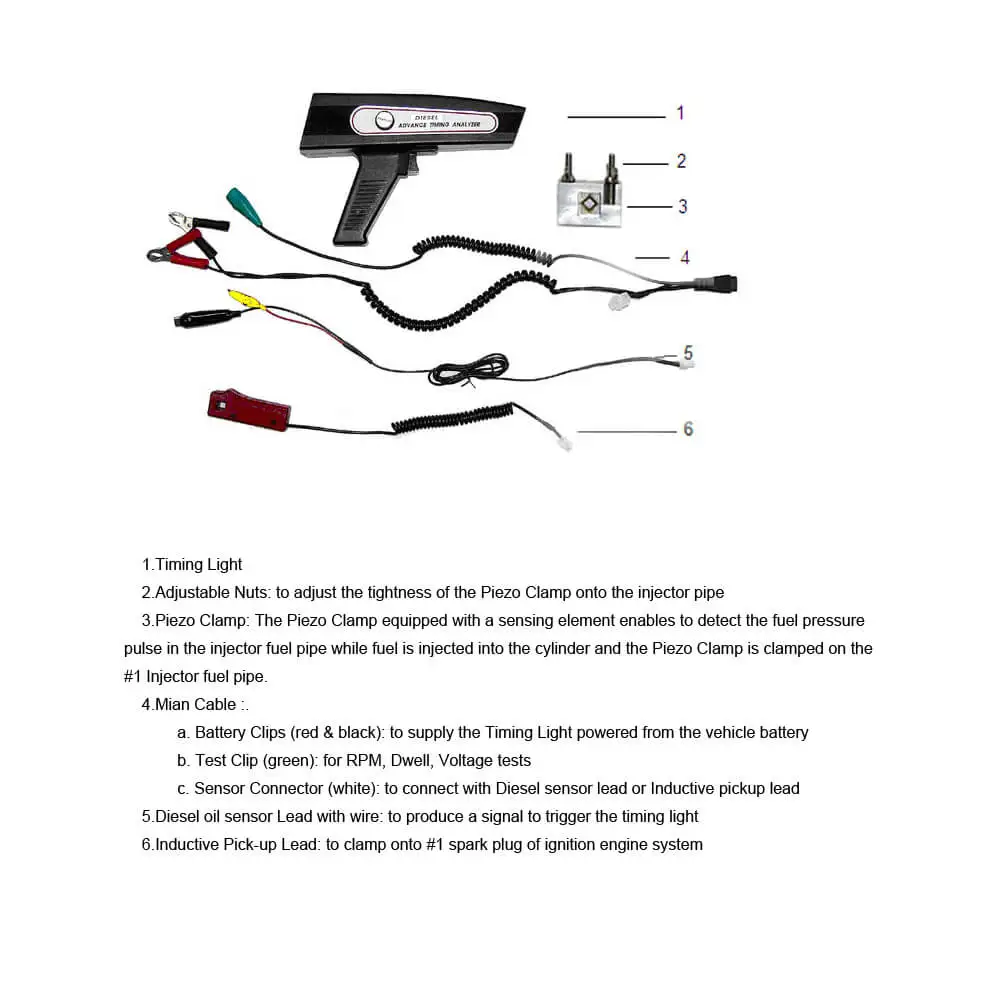 Pistola de sincronización de e - Timing Light Gun reseña y precio