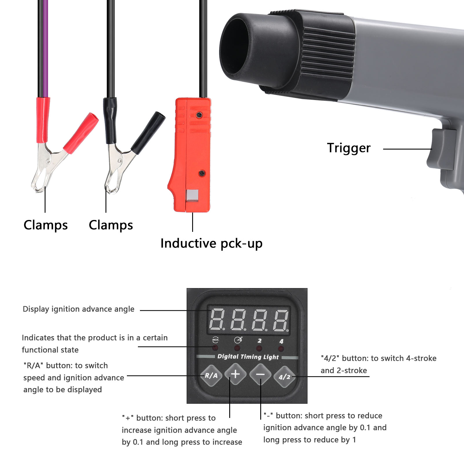 Pistola de luz de sincronizaci - Timing Light Gun reseña y precio